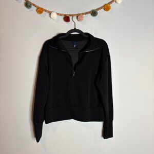 🔆 Marshalls black super soft black quarter zip sweatshirt